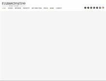 Tablet Screenshot of flussocreativo.it